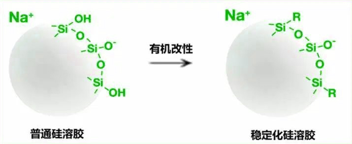 硅溶胶的稳定化示意图.jpg